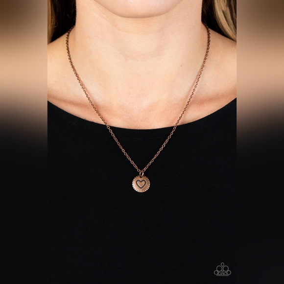 Stamped Sentiment Necklace - Picture 1 of 3